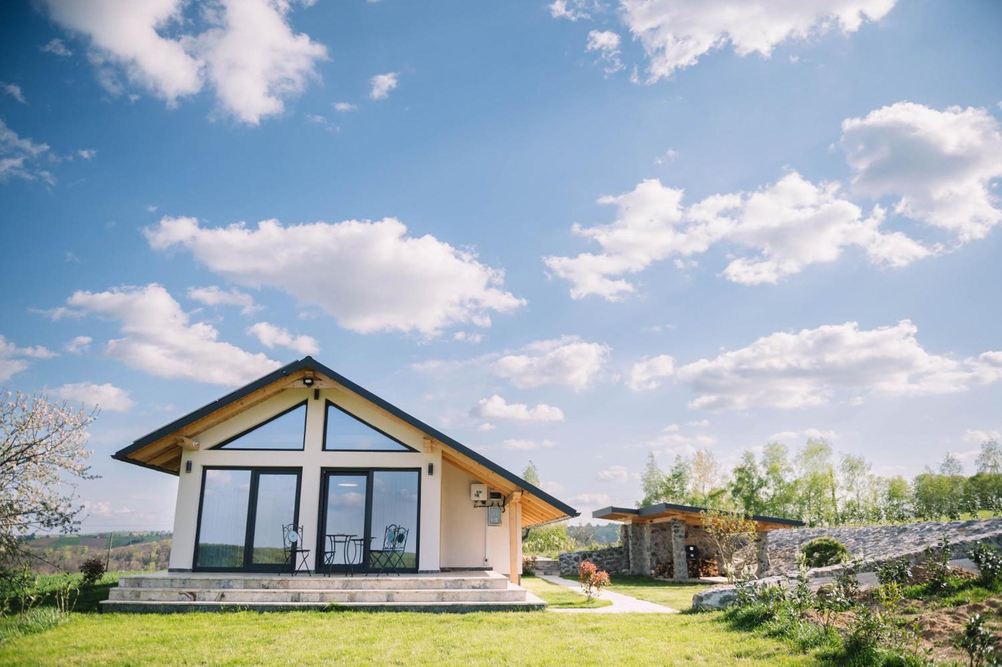 Casa Moderna In Sinteu - Intersectia Intre Modern Si Linistea Naturii Huta Voivozi المظهر الخارجي الصورة